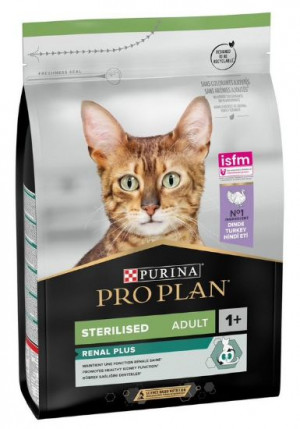 PRO PLAN ORIGINAL Cat Sterilised TURKEY - sausā barība ar tītaru kastrētiem/sterilizētiem kaķiem 3kg