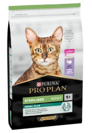 PRO PLAN ORIGINAL Cat Sterilised TURKEY - sausā barība ar tītaru kastrētiem/sterilizētiem kaķiem 10kg