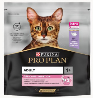 PRO PLAN Cat Delicate - sausā barība jutīgiem kaķiem 400g