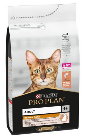 PRO PLAN ELEGANT Cat DERMA Sausā barība kaķiem ar lasi, 10kg