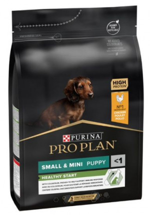 PRO PLAN Puppy Small & Mini - sausā barība mazo šķirņu kucēniem 3kg