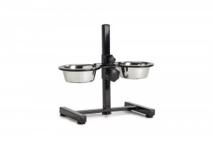 Beeztees - regulējams statīvs ar bļodām 16 cm