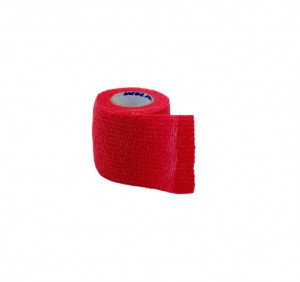 TRM Prowrap elastīgā saite 5cm sarkana