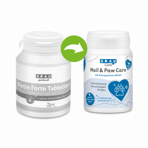 GRAU Nail and Paw Care 400 tab (GRAU Biotin Forte 400 tab)