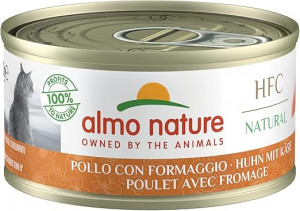 ALMO NATURE HFC Natural Cat With Chicken & Cheese - konservi kaķiem 70g