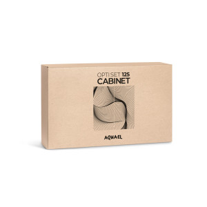 Aquael OPTI SET CABINET - skapītis akvārijam Aquael Set Optiset 125, melns