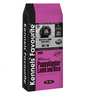 Favourite Puppy Lamb&Rice 20kg Cena norādīta par 1 gb. un ir spēkā pasūtot 2 gb.