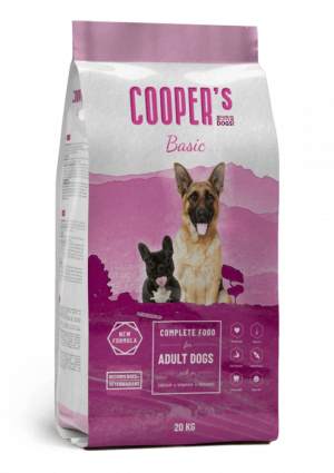 Cooper's Basic 20kg Cena norādīta par 1 gb. un ir spēkā pasūtot 2 gb.