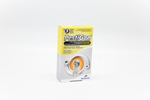 PESTIGON pretparazitāri pilieni  (pipetes) maziem suņiem  2-10kg ,  67 mg N3 Cena norādīta par 1gab.