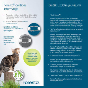 Foresto 4,50 g + 2,03 g pret ērcēm/ blusām kakla siksna lieliem suņiem (no 8 kg) 70cm x 2 gab.