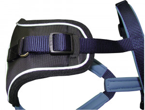 Nobby Comfort Harness - iemaukti suņiem "Classic Preno", melni