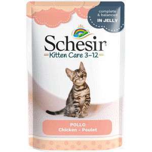 Schesir Kitten Vistas fileja želejā 6 x 85g