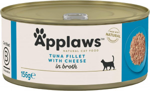 Applaws Cat Tuna Fillet with Cheese 6 x 156g