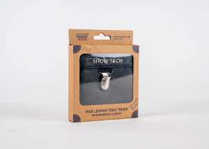 Show Tech Faux Leather Treat Pouch with Magnetic Closure Show  mākslīgās ādas kārumu maisiņš ar magnētisku aizdari