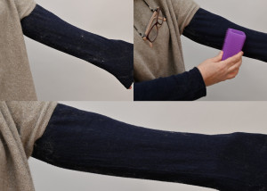 Show Tech Silicone Hair Remover Pink matu noņemšanas līdzeklis violets krāsā