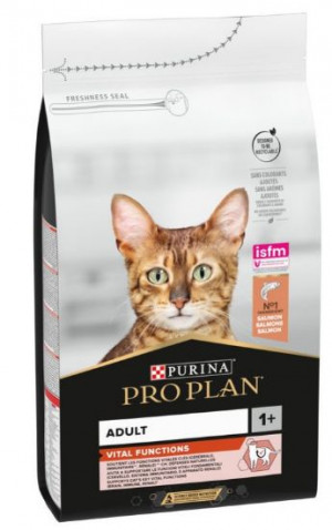 PRO PLAN ORIGINAL Cat Adult Salmon Senses - sausā barība kaķiem 1.5kg