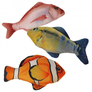 NOBBY Plush Fish With Catnip