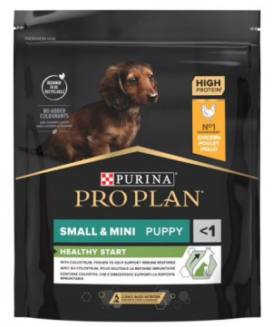 PRO PLAN Puppy Small & Mini - sausā barība mazo šķirņu kucēniem 700g