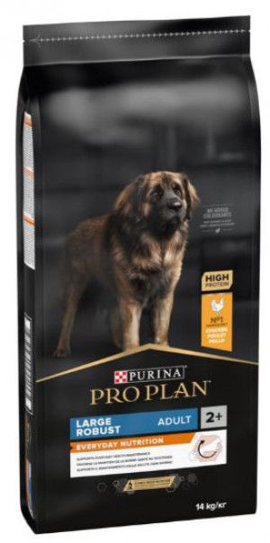 PRO PLAN Adult Large Robust - sausā barība lielo šķirņu suņiem ar masīvu ķermeni 14 kg