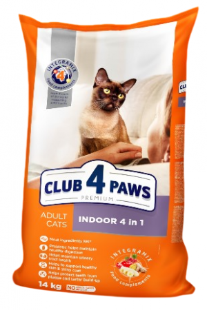 Club4paws Indoor 4 in 1, 14kg