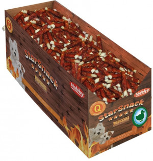 NOBBY StarSnack BBQ MINI Wrapped Duck 3kg