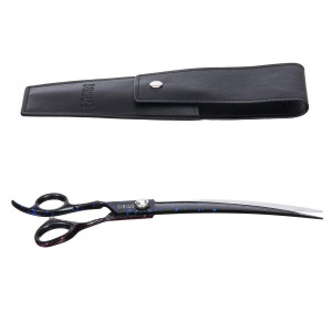 Groom Professional Sirius 8.5" Curved Left handed - šķēres 21.5 cm