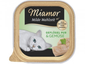 MIAMOR Milde Mahlzeit 100g - konservi ar mājputnu gaļu un dārzeņiem