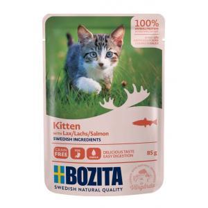 Bozita Kitten Chicken Sauce - ar lasi mērcē 6x85g