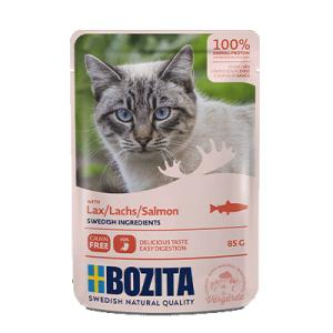 Bozita Feline Salmon - lasis mērcē 6x85g