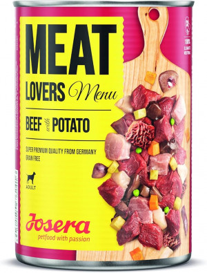 JOSERA Meat Lovers Menu Beef with Potato 800g