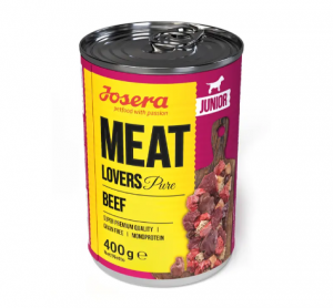 JOSERA Meat Lovers Junior Pure Beef 6x400g