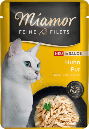 Miamor Feine Fillets Huhn Pur in sauce 100g