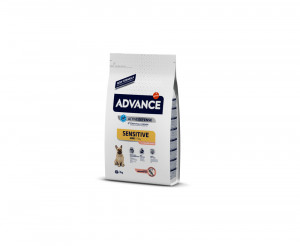 ADVANCE DOG MINI ADULT SENSITIVE sausā barība suņiem 1.5kg