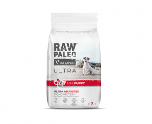 RAW PALEO ULTRA MINI PUPPY - ar liellopu 2kg