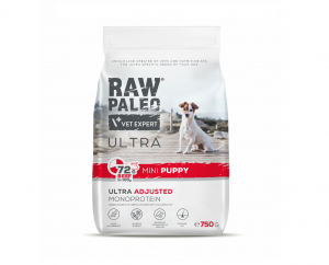 RAW PALEO ULTRA MINI PUPPY - ar liellopu 0.750kg