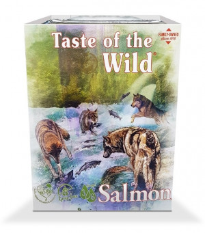 TOW Taste of The Wild Salmon&Herring Dog Tray 390g