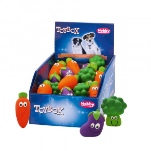 Nobby toy Latex Vegetables - lateksa rotaļlieta suņiem "Dārzeņi" 1gb.