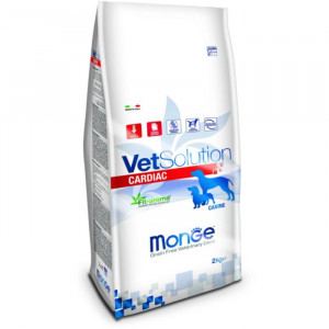 MONGE VETSOLUTION CARDIAC sausā barība suņiem 2KG