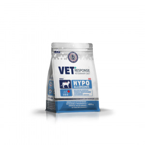 VET Response dry cat food Veterinary Diet Hypoallergenic - sausā barība kaķiem 400g