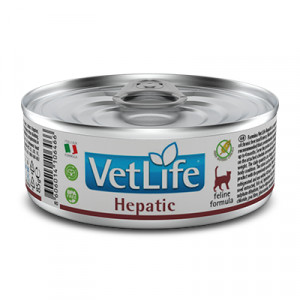 FARMINA VET LIFE Cat Hepatic - konservi kaķiem  85g