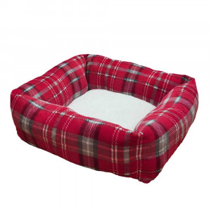 Nobby Xmas Comfort bed "KARELI" - guļvieta, sarkana