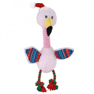 Nobby Xmas plīša flamingo ar skaņu, 43cm