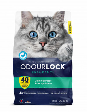 Intersand Odour Lock Calming Breeze 12kg - Cena norādīta par 1 gb. un ir spēkā pasūtot 2 gb.