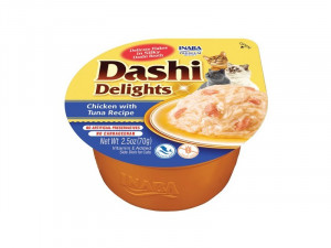 Inaba Dashi Delights Cat Chicken/Tuna 70g