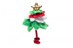 Beeztees Christmas dog toy tree - plīša rotaļlieta suņiem