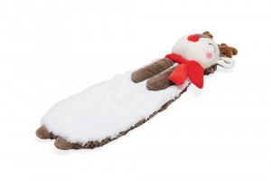 Christmas dog toy flatino reindeer - plīša rotaļlieta suņiem