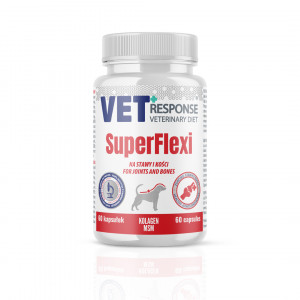 VET Response SuperFlexi 120ml/60kaps.