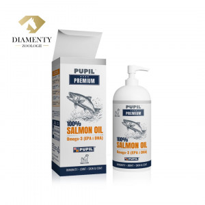 PUPIL Premium Salmon oil for cats&dogs - laša eļļa kaķiem&suņiem 250ml