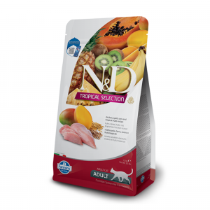 FARMINA NATURAL & DELICIOUS CAT TROPICAL SELECTION CHICKEN 4kg