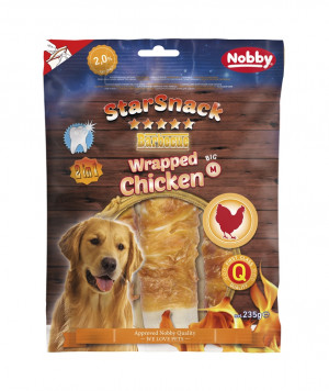 Nobby StarSnack Barbecue Wrapped Chicken M, 235g